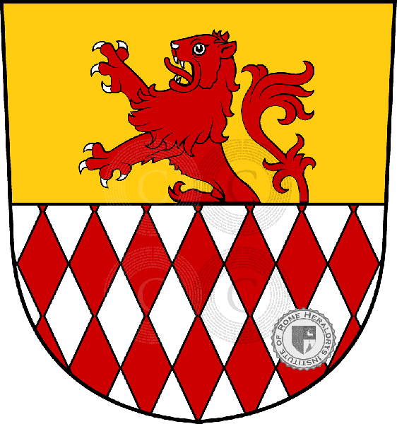 Escudo de la familia Schultheis von der Schopf