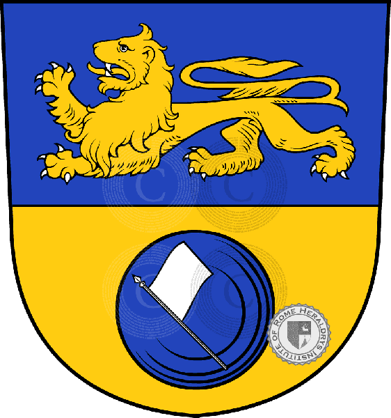Wappen der Familie Tritt de Wildern