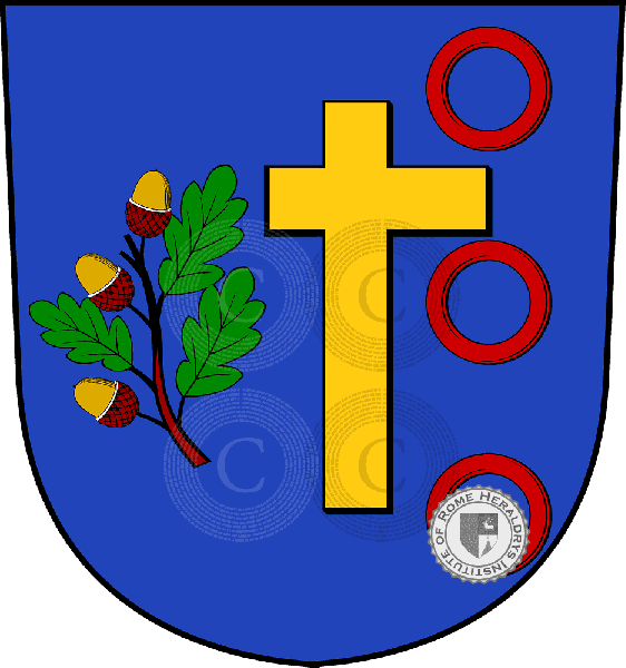 Coat of arms of family Zureich