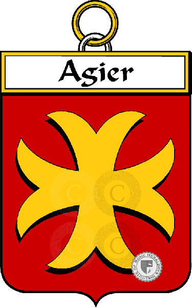 Coat of arms of family Agier