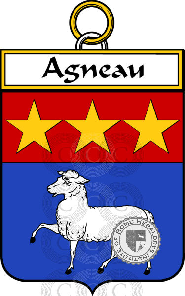 Escudo de la familia Agneau