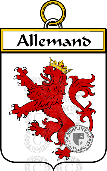 Wappen der Familie Allemand