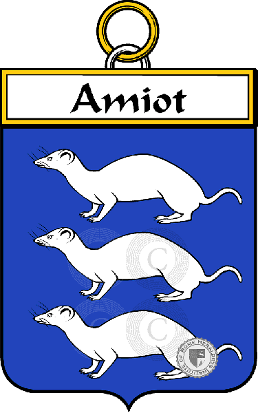 Wappen der Familie Amiot