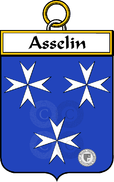 Brasão da família Asselin