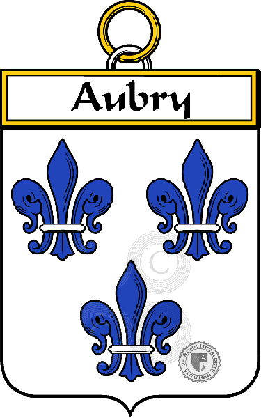 Stemma della famiglia Aubry