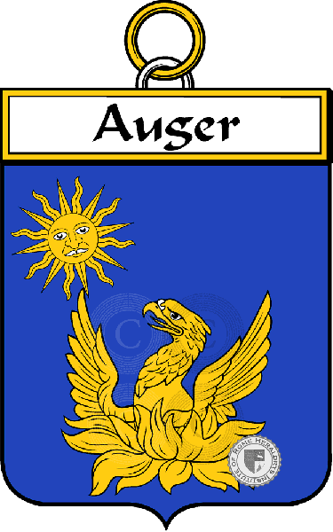 Escudo de la familia Auger