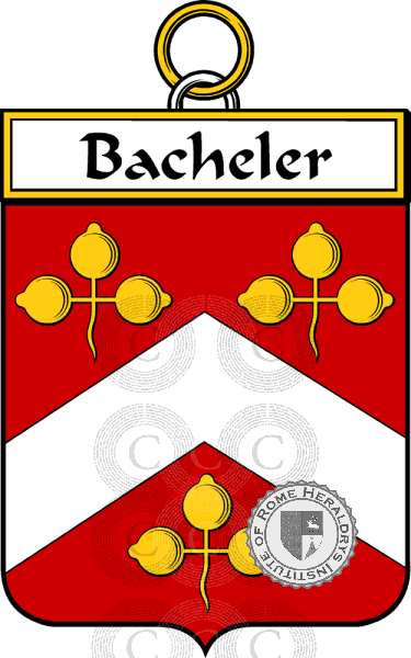 Coat of arms of family Bacheler