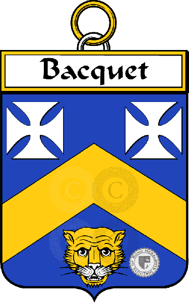 Escudo de la familia Bacquet