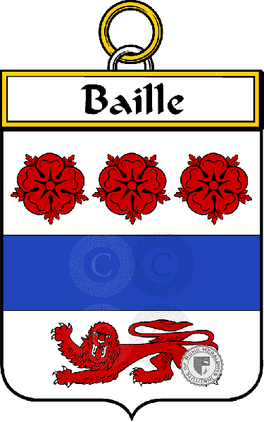 Escudo de la familia Baille