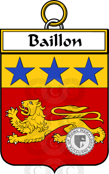 Wappen der Familie Baillon