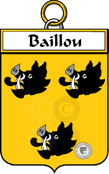 Wappen der Familie Baillou