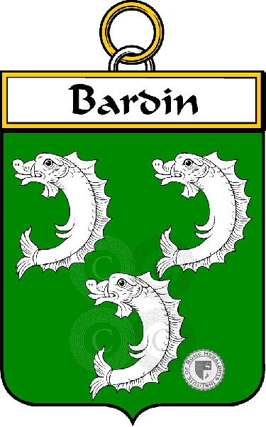 Wappen der Familie Bardin
