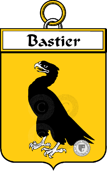 Brasão da família Bastier