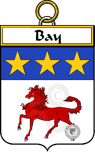 Coat of arms of family Bay
