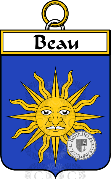 Coat of arms of family Beau (Le)