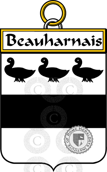 Coat of arms of family Beauharnais