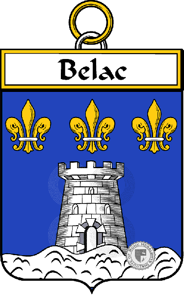 Coat of arms of family Belac