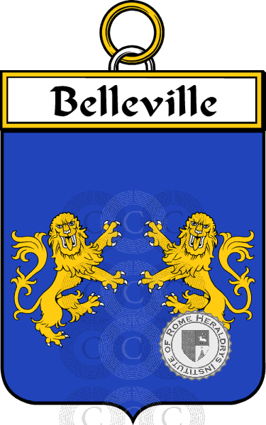 Escudo de la familia Belleville