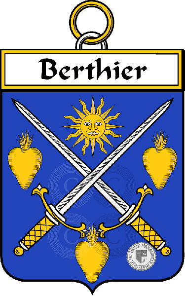 Coat of arms of family Berthier