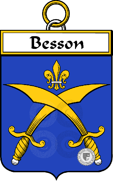 Brasão da família Besson