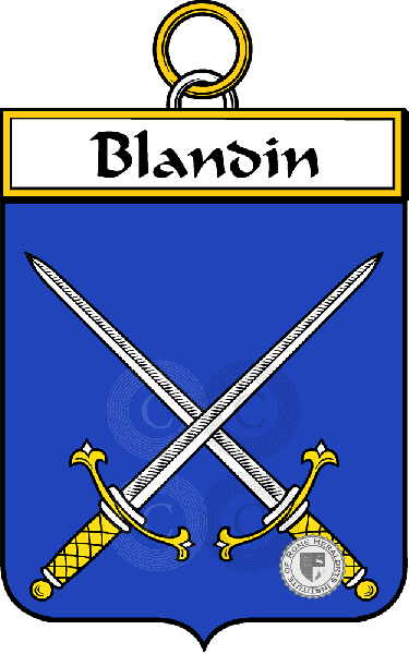 Coat of arms of family Blandin