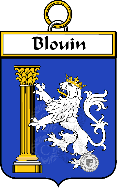 Coat of arms of family Blouin