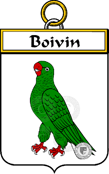 Wappen der Familie Boivin