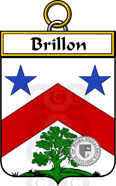 Brasão da família Brillon