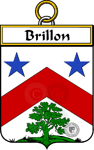 Escudo de la familia Brillon