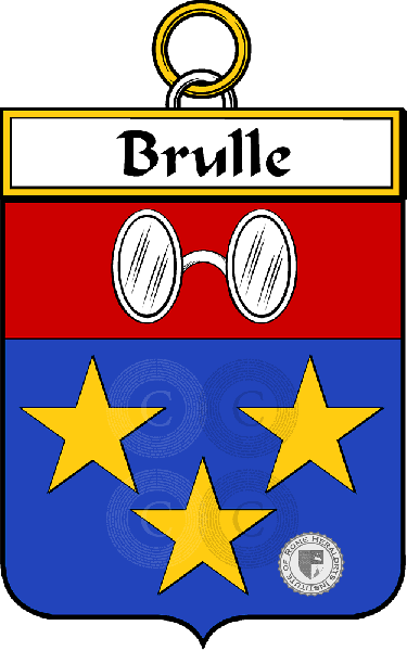Brasão da família Brulle