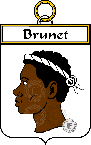 Brasão da família Brunet