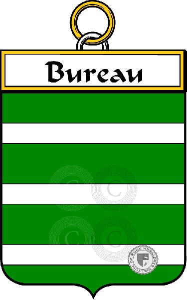 Coat of arms of family Bureau