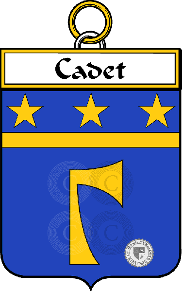 Wappen der Familie Cadet