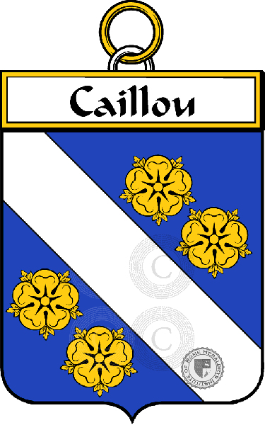 Wappen der Familie Caillou