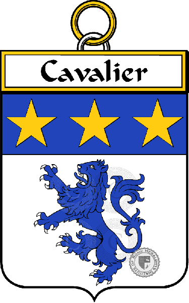 Brasão da família Cavalier