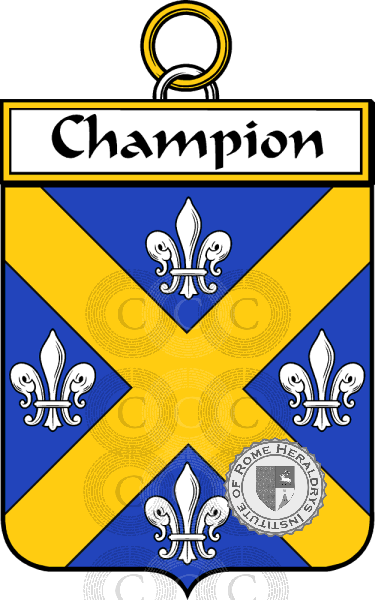 Stemma della famiglia Champion