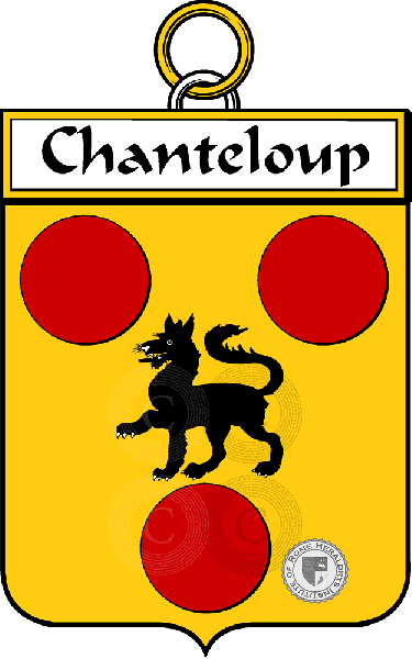 Escudo de la familia Chanteloup