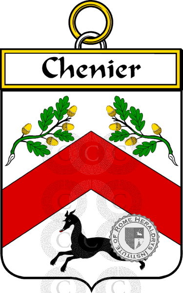 Coat of arms of family Chenier