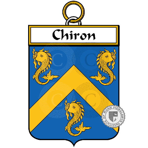 Escudo de la familia Chiron
