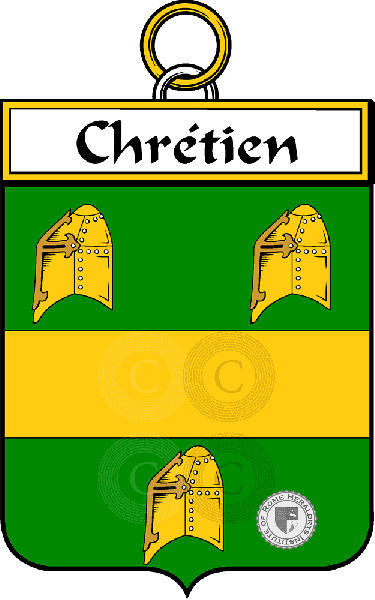 Wappen der Familie Chrétien