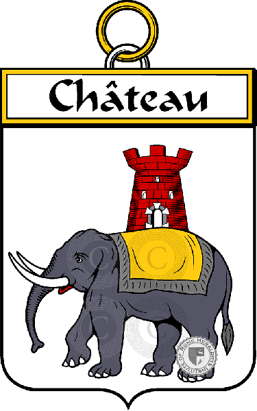Coat of arms of family Château (du)