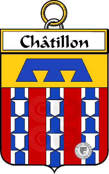Coat of arms of family Châtillon