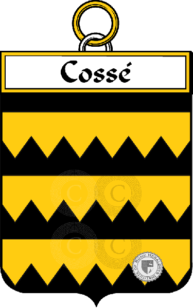 Coat of arms of family Cossé