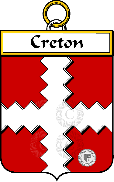 Wappen der Familie Creton