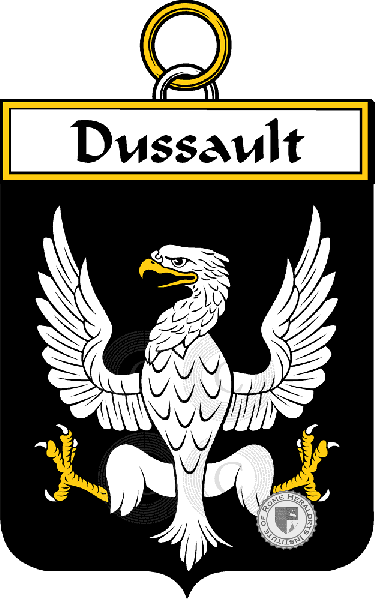 Escudo de la familia Dussault (Sault du)