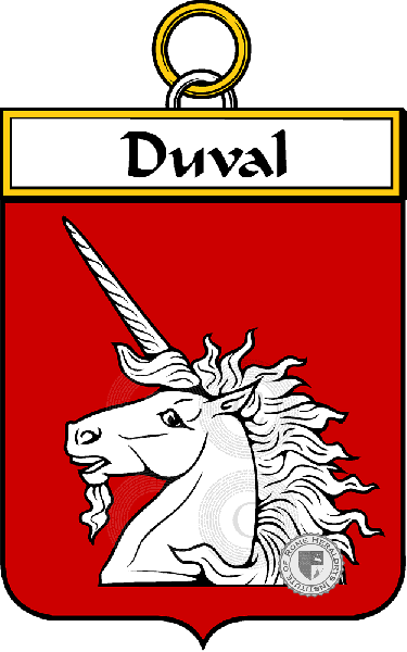 Coat of arms of family Duval