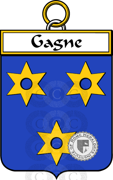 Escudo de la familia Gagne