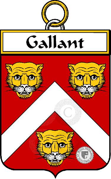 Escudo de la familia Gallant