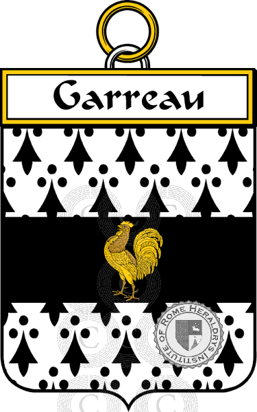 Escudo de la familia Garreau
