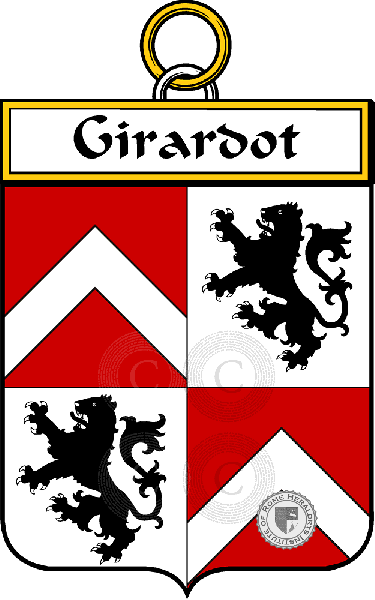 Escudo de la familia Girardot